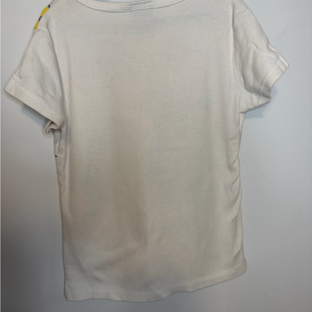 Vintage The Children’s Place Graphic Tee – Flower Power Print (Size ~7/8, M) - Picture 3 of 5